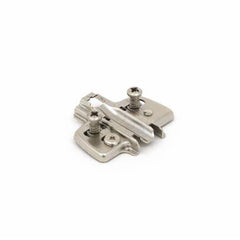 Cross mounting plate with direct height adjustment, Nickel plated