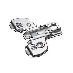 Face-frame mounting plate with direct height adjustment, Nickel plated   HTT-9090882