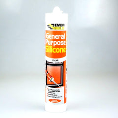 EverBuild General Purpose Silicone Clear/White 300ml (MT-GPSTR-CLEAR/MT-GPSWE-WHITE))