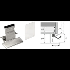 Stainless steel foot pedal Pull (HTT-9111679)