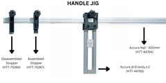 Handle and Knob Jig Set - Accura Drilling Jig Systems (Aluminum/Plastic)