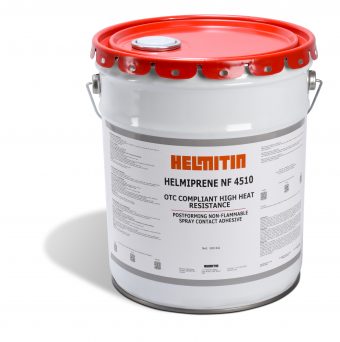 HEL-4510-19L-CLEAR Helmiprene 4510 Spray Grade Non-Flammable Contact Adhesive