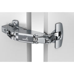 165° HETTICH Sensys wide angle hinge, with zero protrusion, without integrated Silent System (NON soft closing) - HTT-9099600 / HTT-9099601 / HTT-9099623