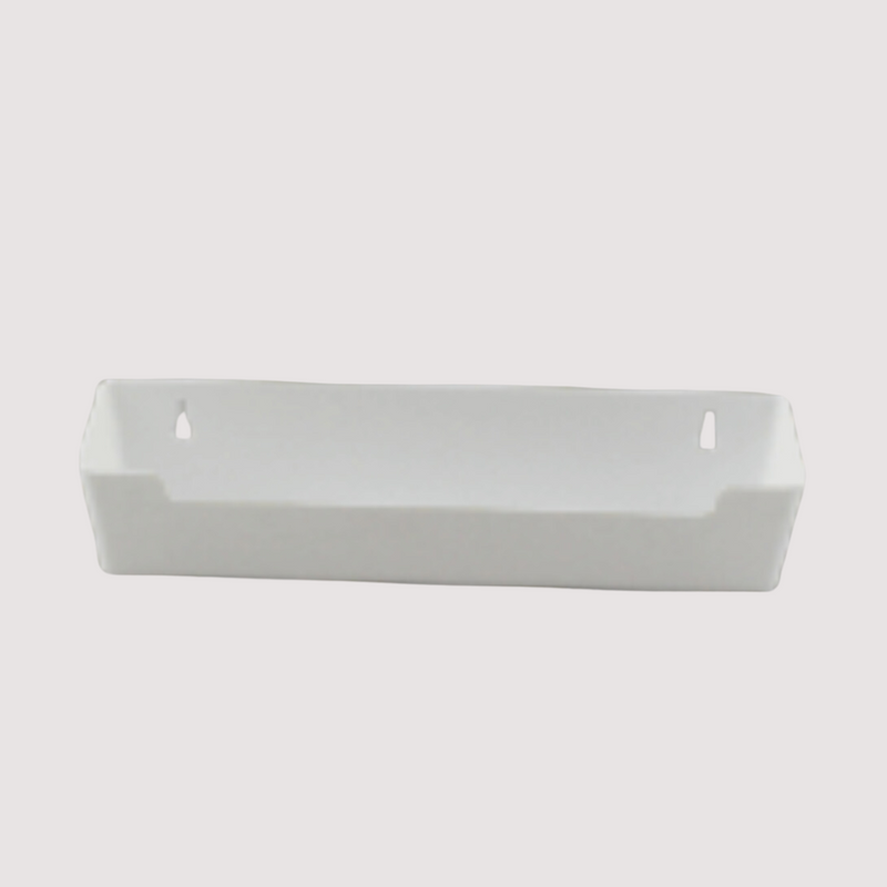 Tip-out Soap Tray - Plastic - White