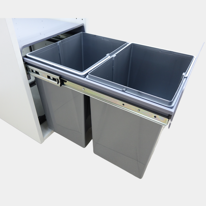 Eurofit Waste Bin Soft Close Side-Mounted