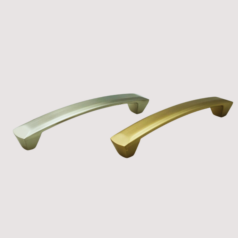 H-61710-128 Handle/Pull - Rose Gold, Brushed Nickel Finish