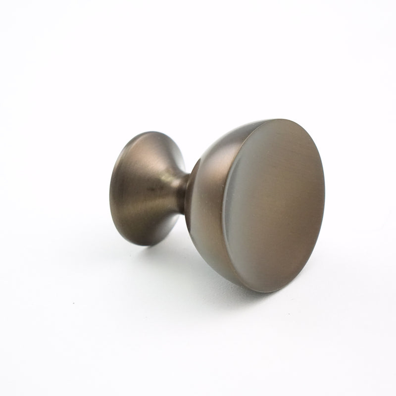 K-62301 Knob - Satin Nickel, Honey Brown, Oil Brushed Finish