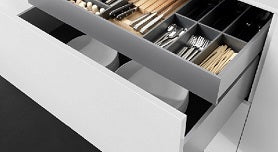 Vionaro Drawer 40kg Silver Grey Finish