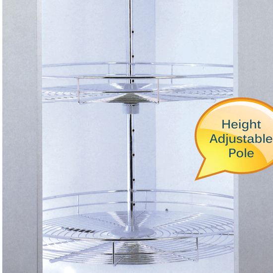 Full Round Lazy Susan for Corner Cabinet