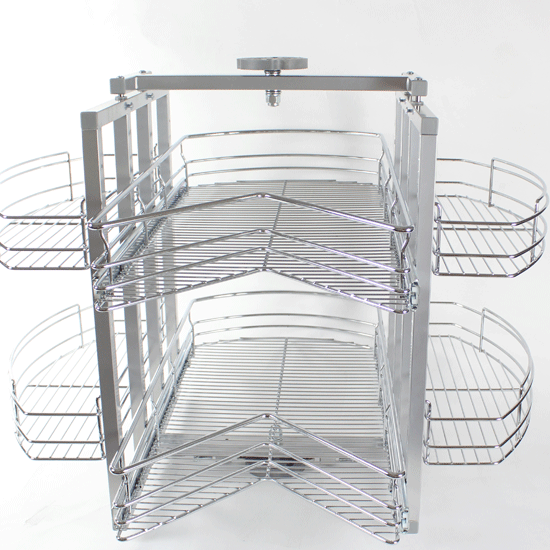 Lazy Susan with Pull-out baskets  WLS-248
