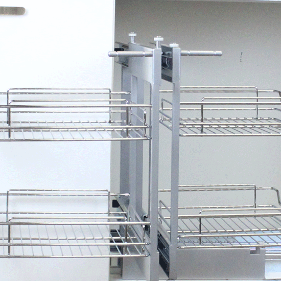 Magic Corner Pull Out Basket WMC-034/WMC-034G