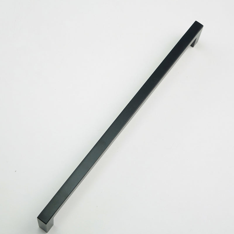H-62501 Series Handle/Pull - Satin Nickel , Black Finish