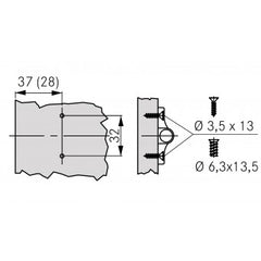 TIOMOS Tipmatic Pin Set Grey with Magnet - F069135396+F069063310