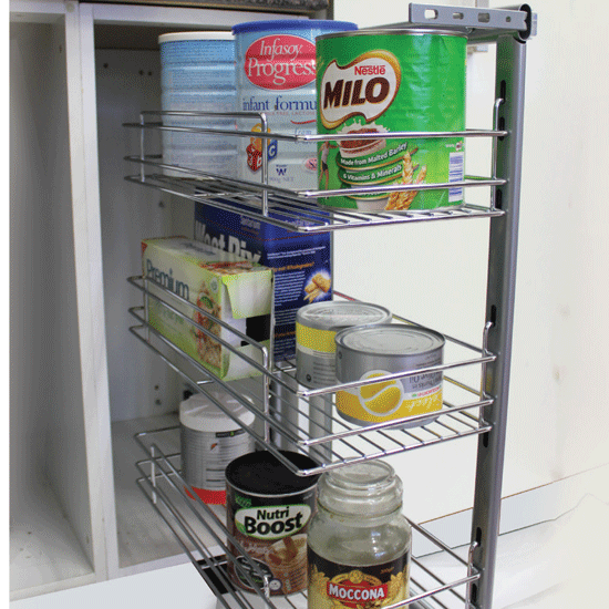 Spice Rack Mounted to the Door soft closing Universal JC